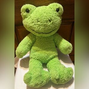 Build A Bear Workshop 16” Spring Green Frog Plush Retired